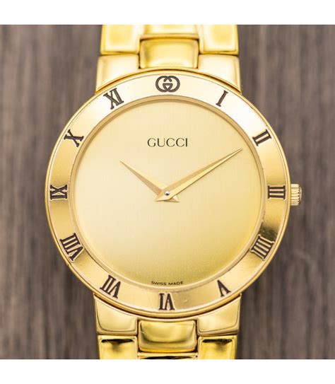 vintage gucci men's watch